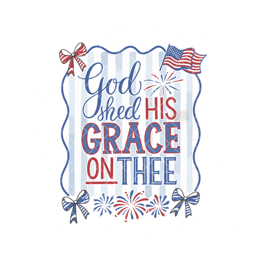 God Shed His Grace On Thee PNG