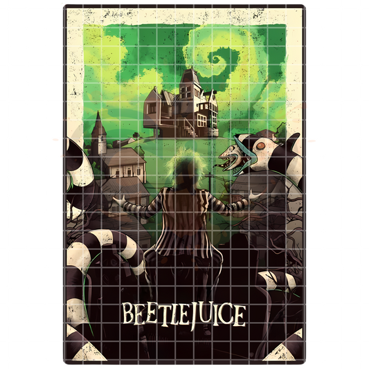 Beetlejuice Green PNG