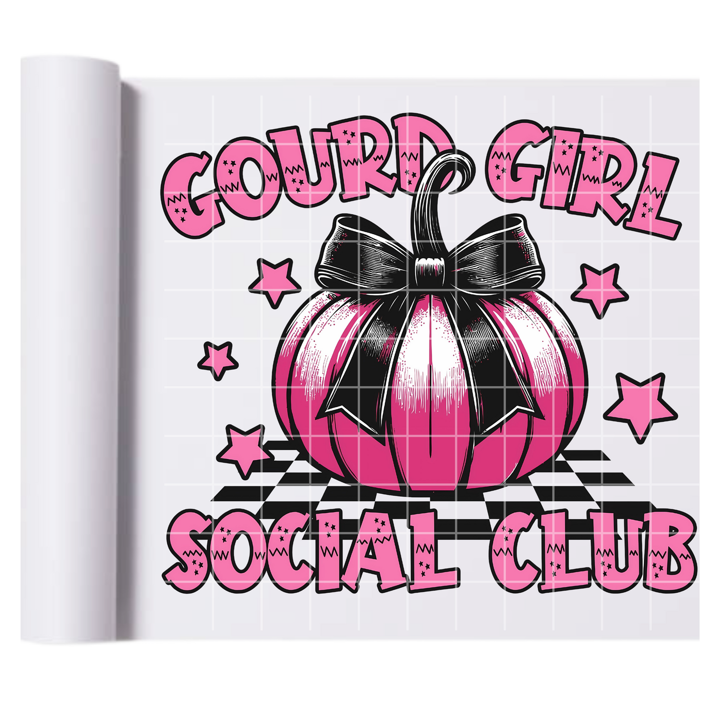 Gourd Girl Social Club DTF Transfer