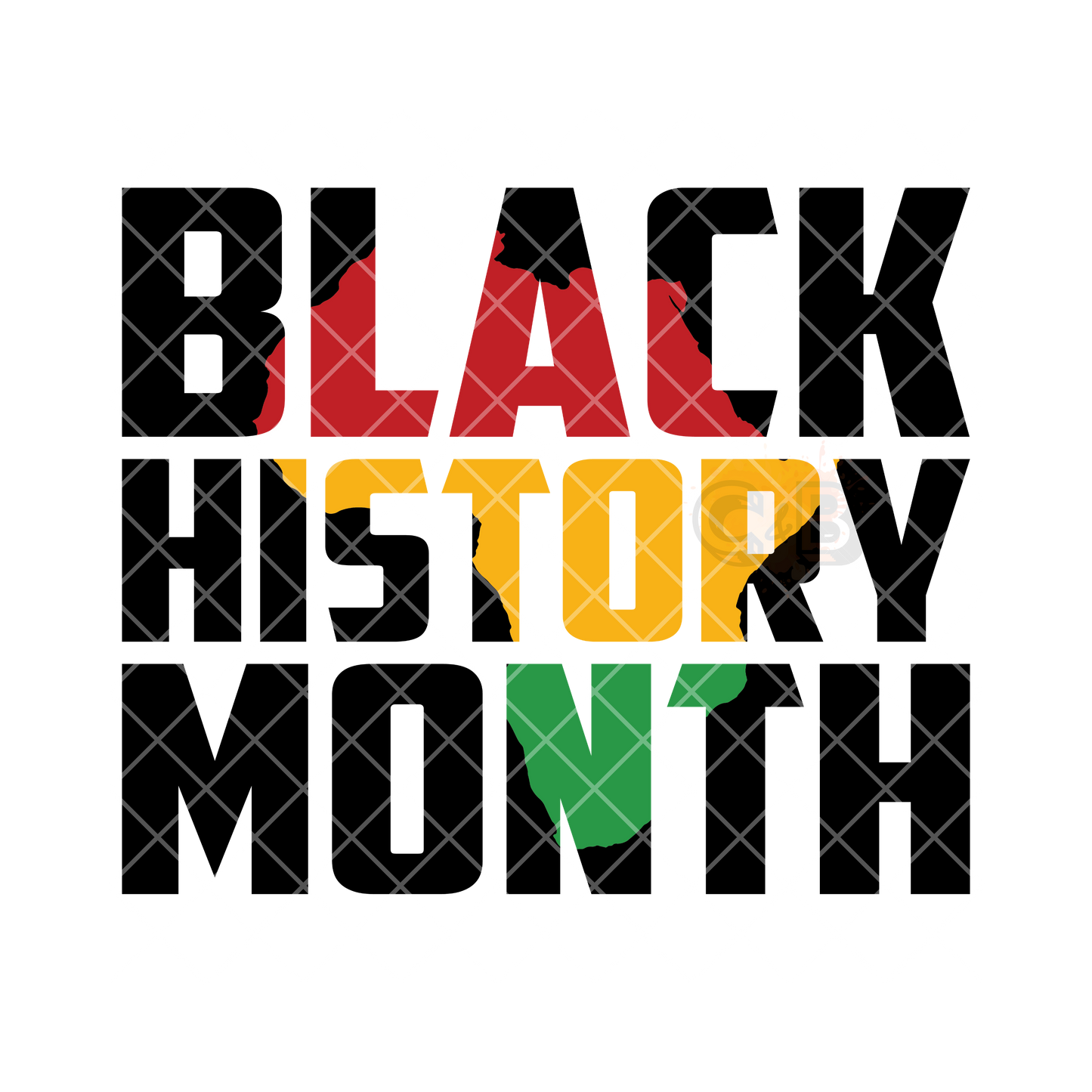 Black history Africa silhouette PNG