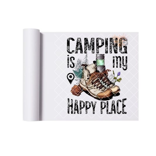 Camping Boots DTF Transfer