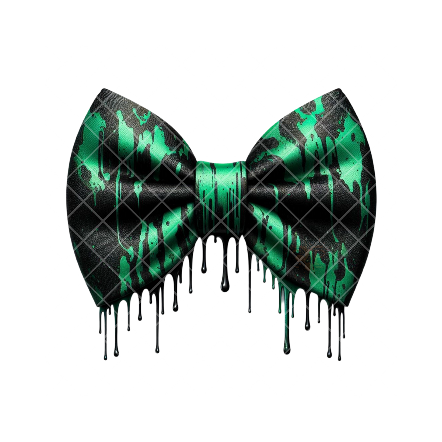 Dripping Patrick’s Day Bow PNG