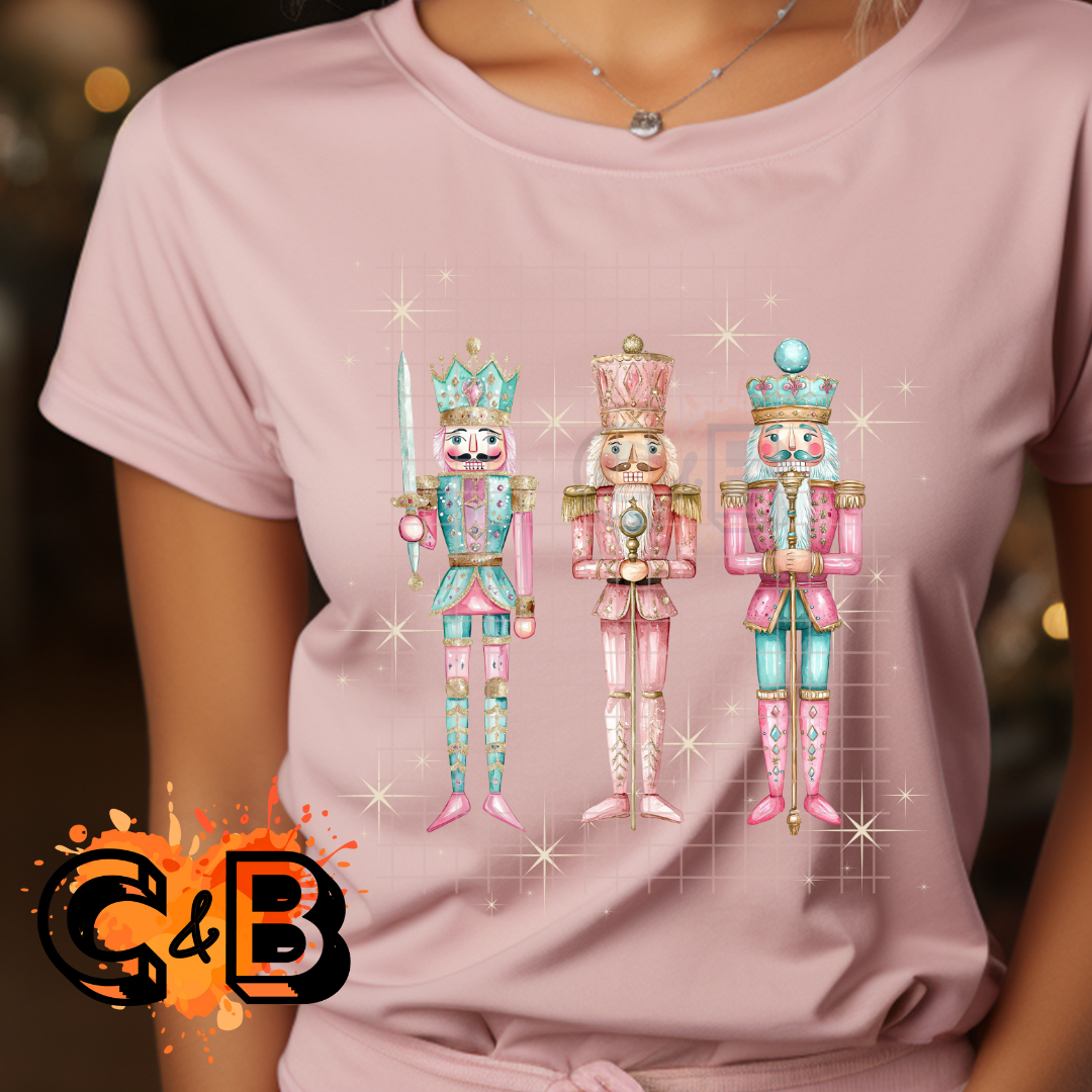 Soldier Trio With Stars T-Shirt