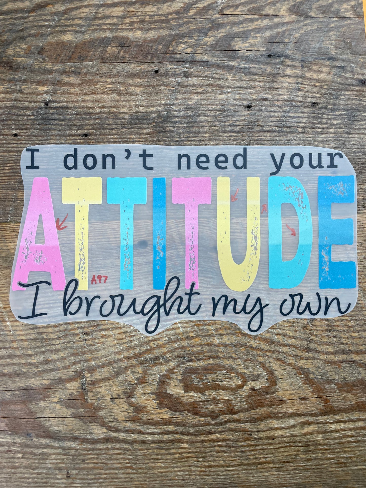 Attitude #A97 Discount Print