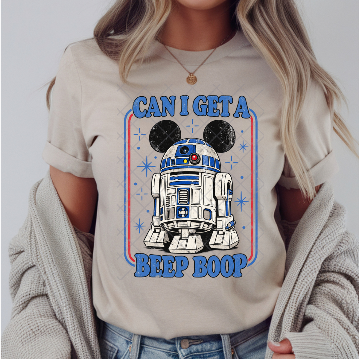 Can I Get Beep Boop - Premium Graphic Trendy T-Shirt for Casual Wear