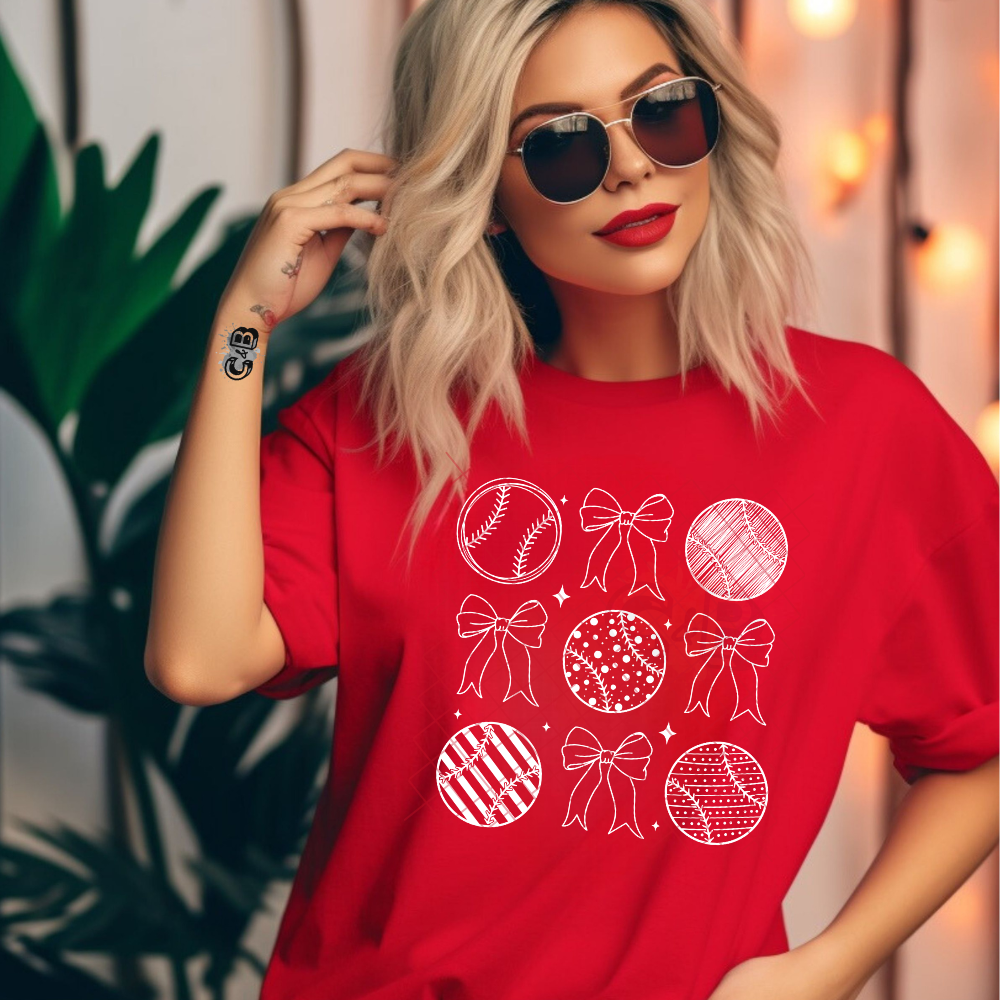 Baseball doodle - Premium Graphic T-Shirt for Casual Wear