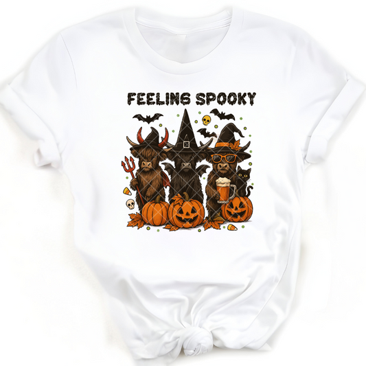 Feeling Spooky - Premium Graphic T-Shirt for Casual Wear