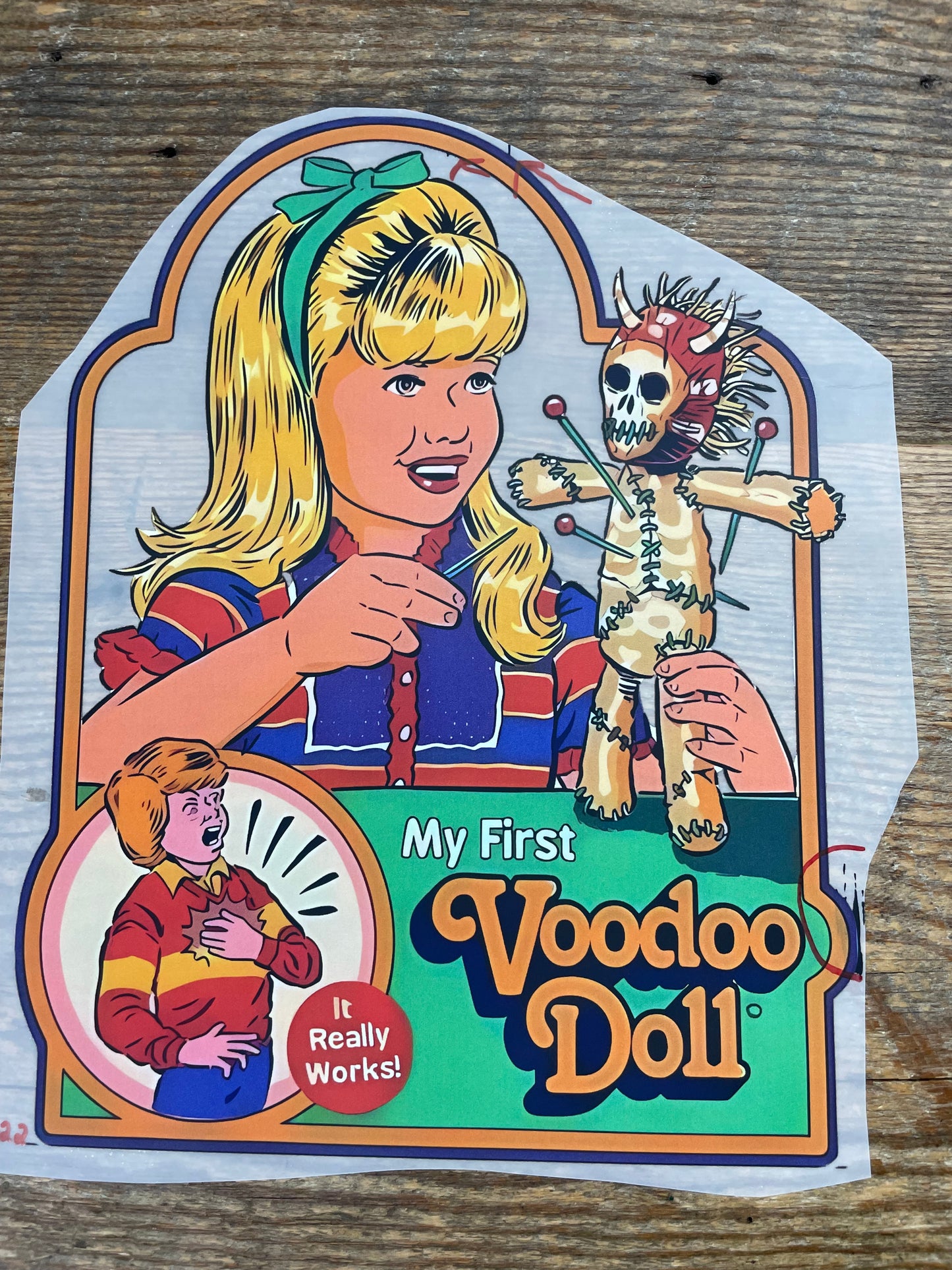 Voodoo doll #A22 Discount Print