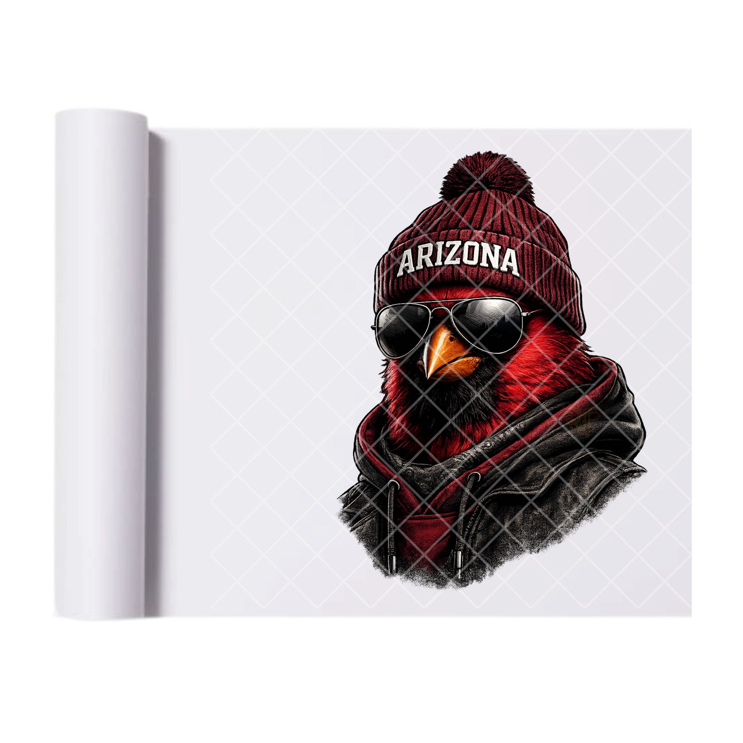 Arizona Football - Direct Print Film Transfer for T-Shirts, Cotton, Polyester & Blends - High-Quality Print