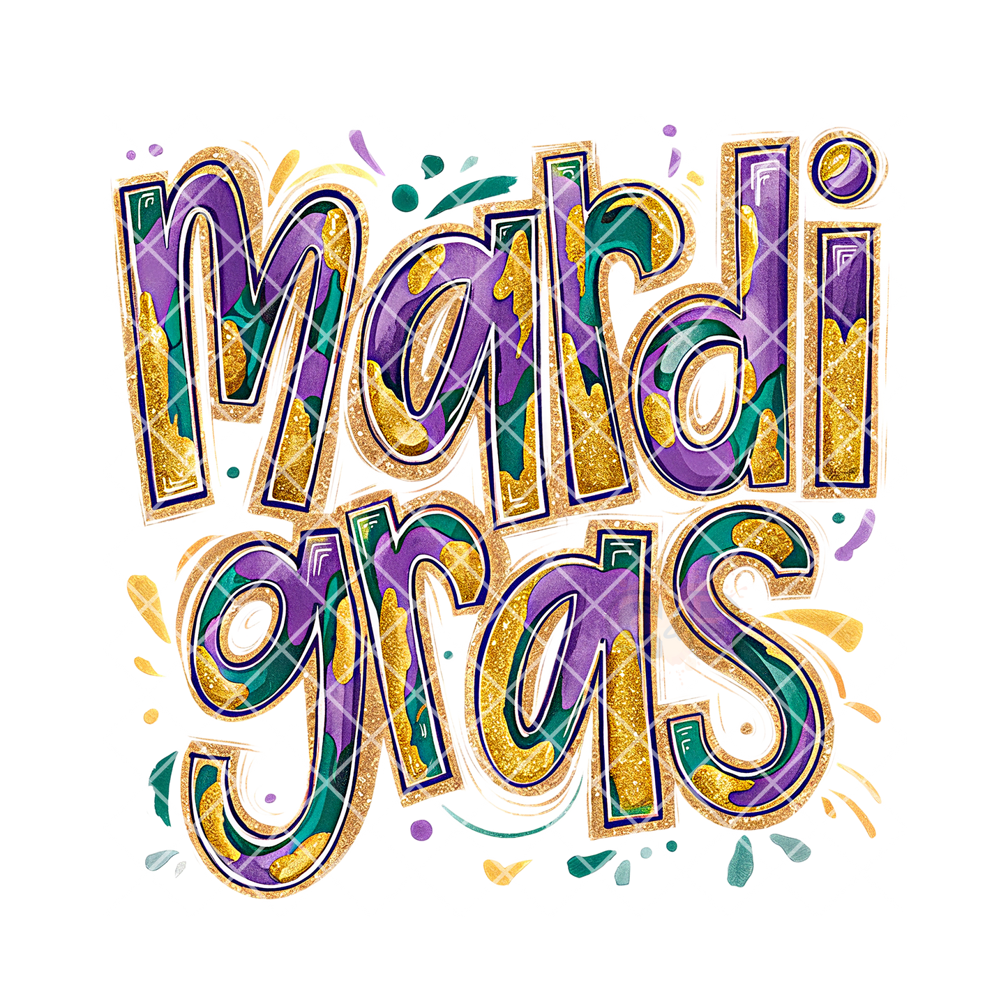 Mardi Gras artwork PNG