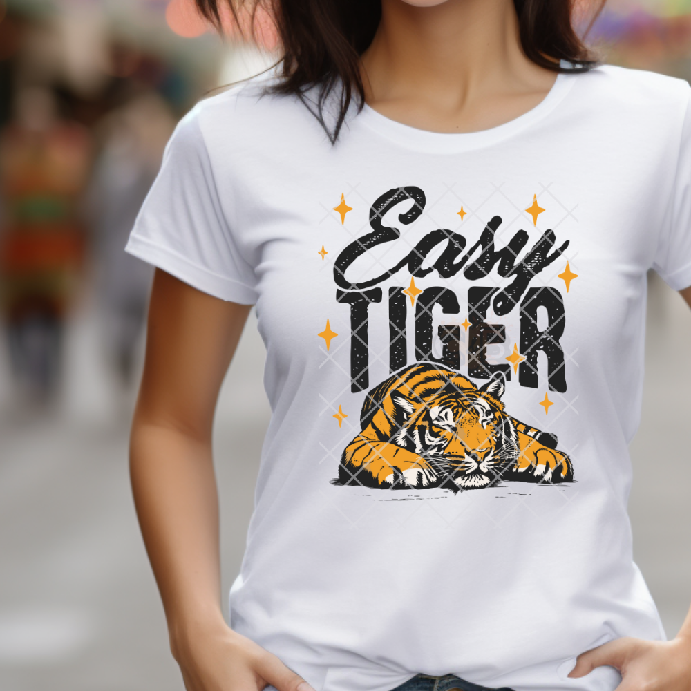 Easy Tiger - Premium Graphic T-Shirt for Casual Wear