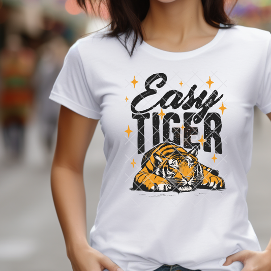 Easy Tiger - Premium Graphic T-Shirt for Casual Wear