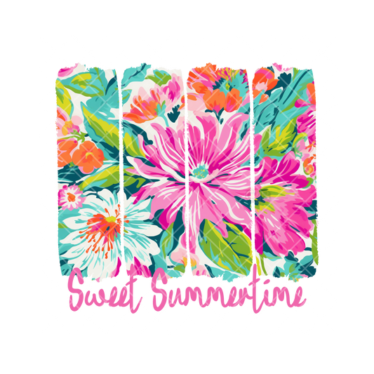 Sweet Summertime Floral PNG