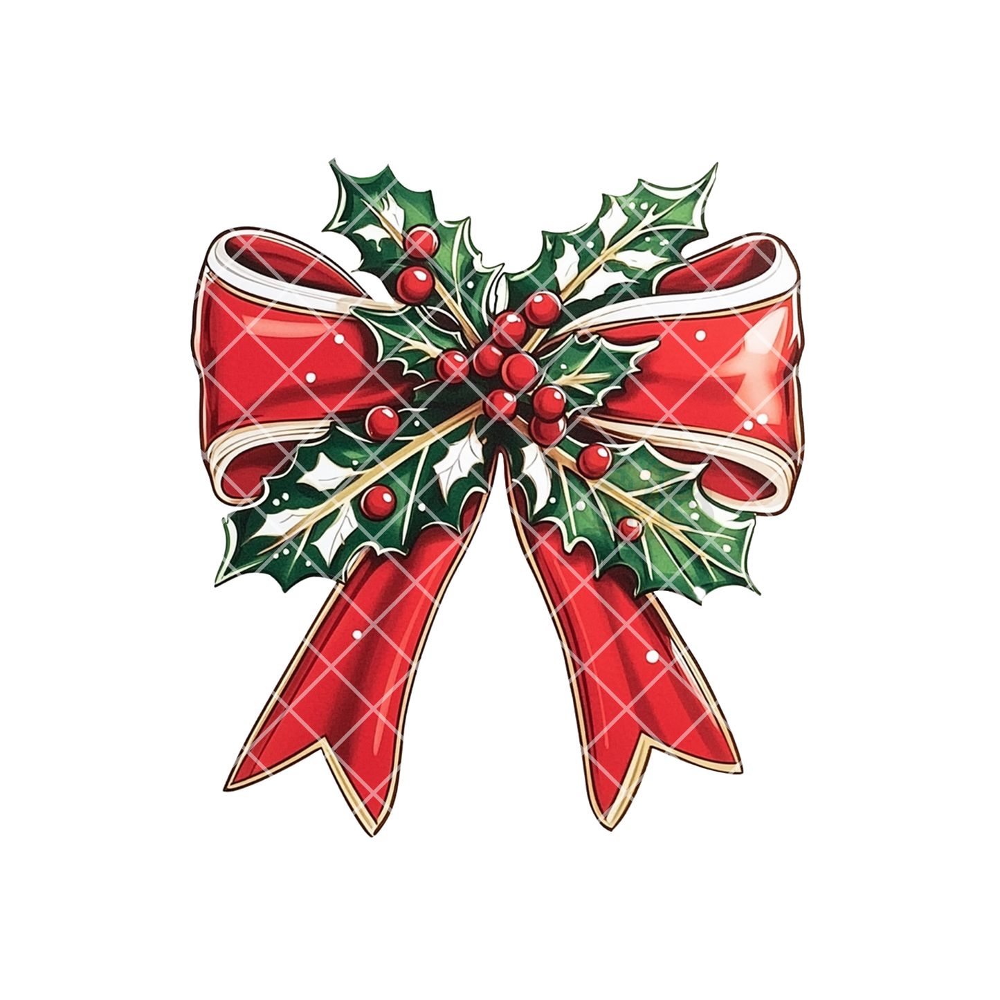 Holly Bow PNG