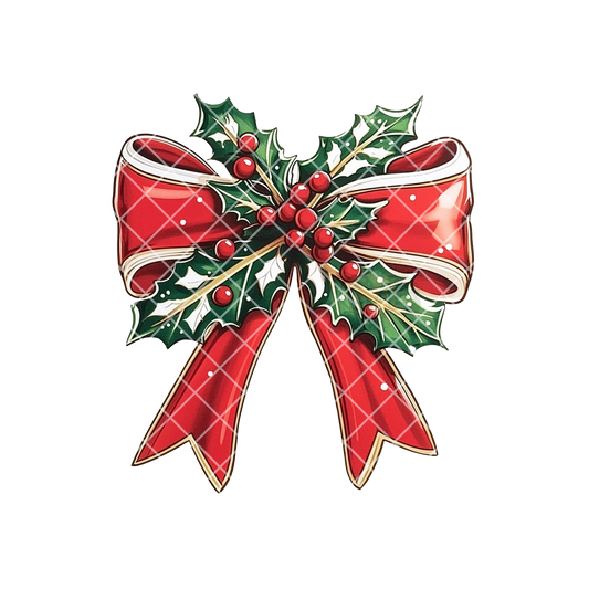 Holly Bow PNG