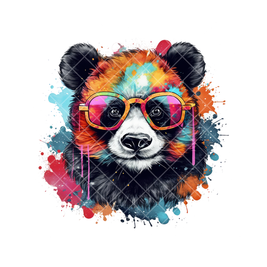 Panda Splash PNG