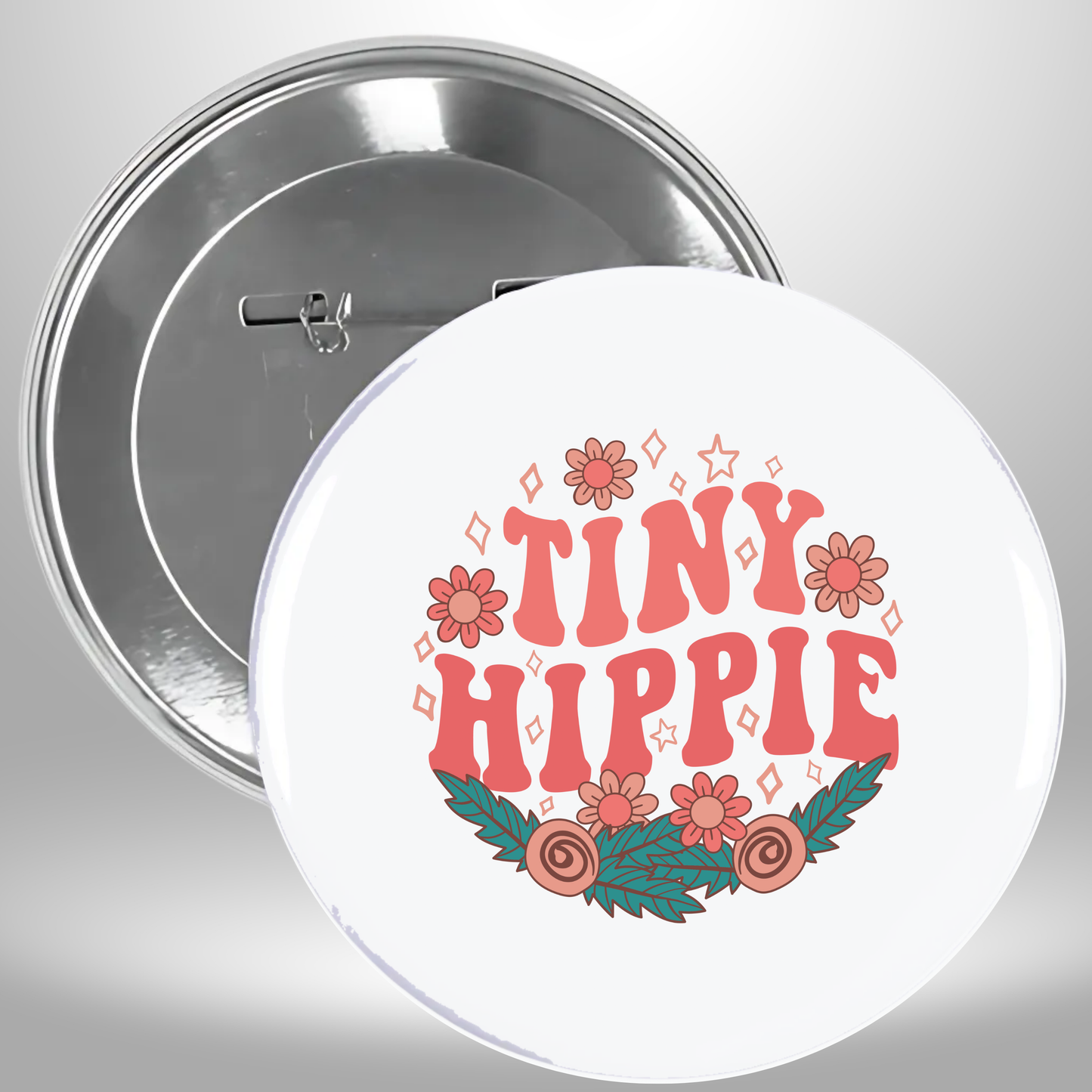 Tiny Hip Pinback Button