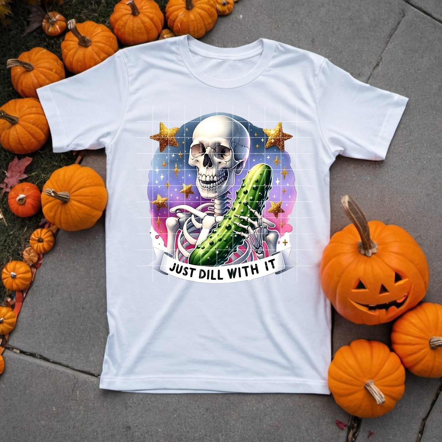 Just Dill With It Star Skeleton T-Shirt