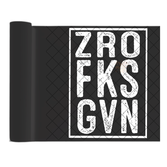Zero given DTF film t shirt transfer
