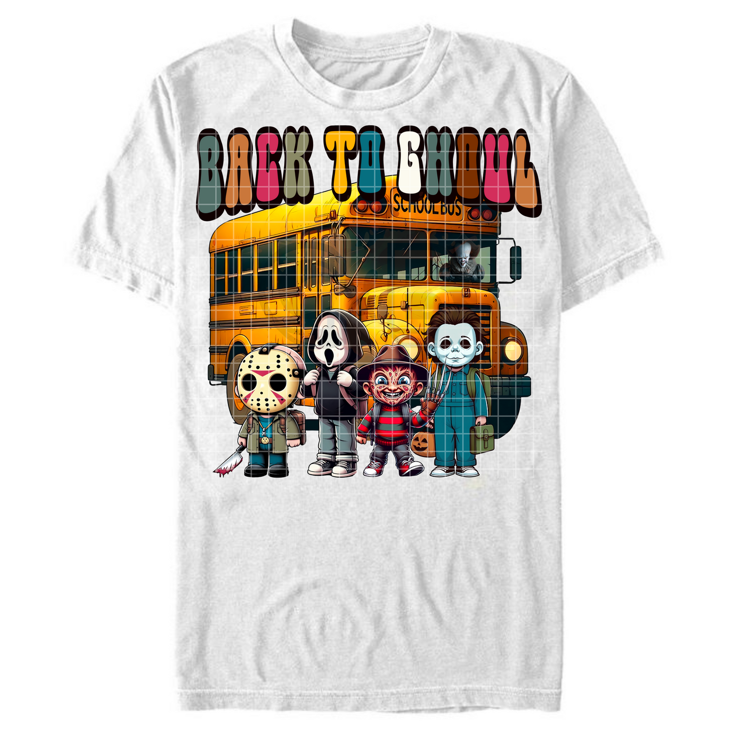 Back To Ghoul Youth Horror Squad Halloween T-Shirt