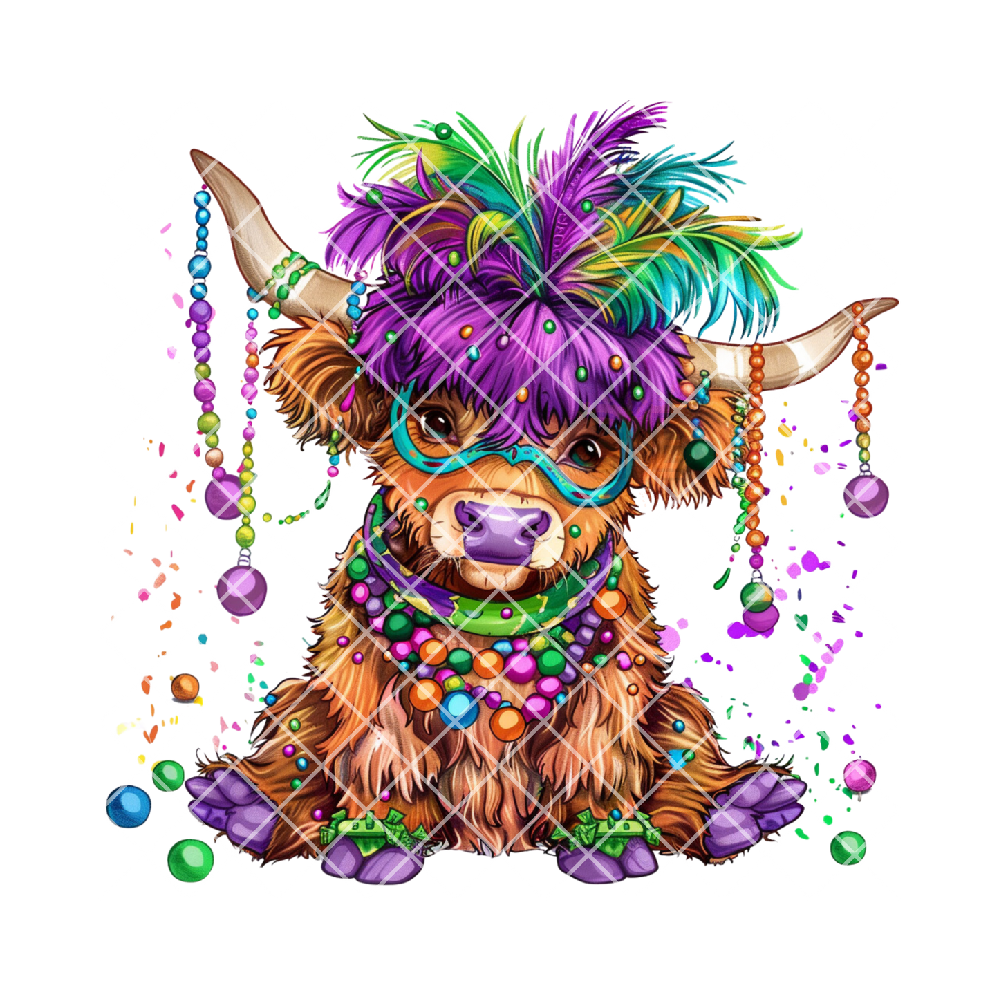 Mardi Gras steer PNG