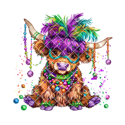 Mardi Gras steer PNG