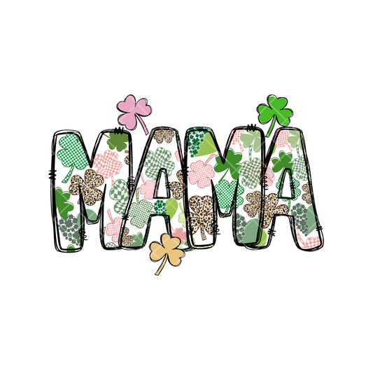 Mama Clover Imprinted PNG