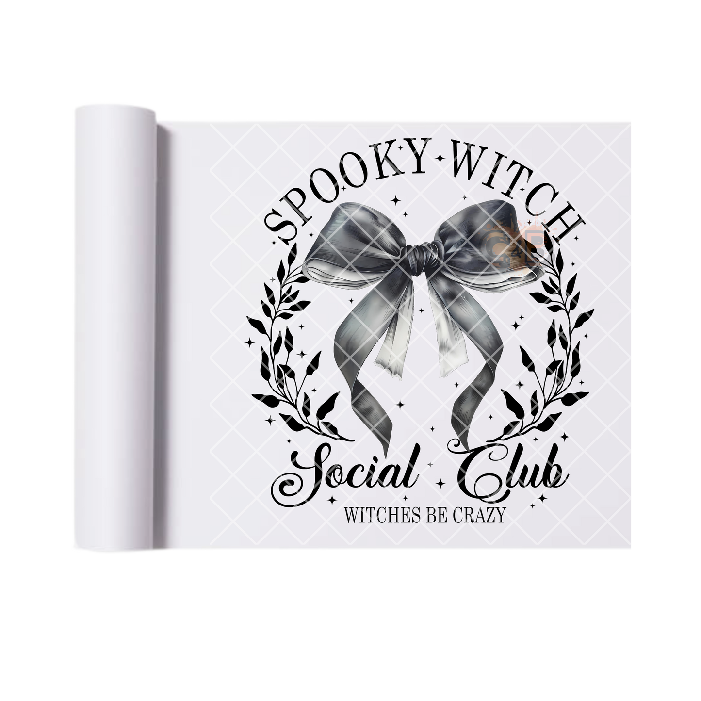 Spooky Witch Social Club DTF Transfer