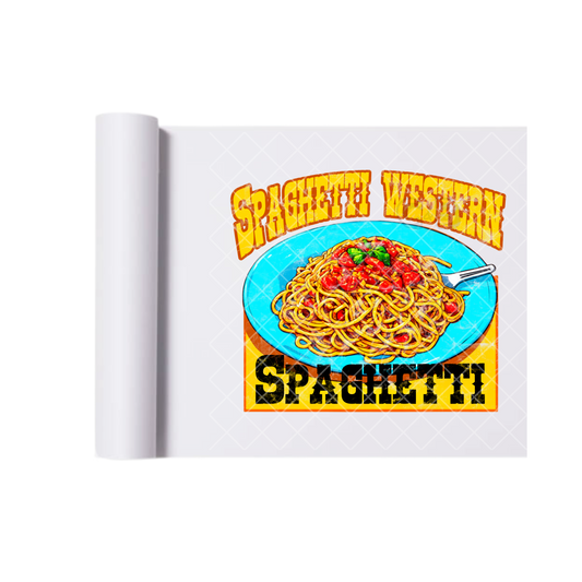 Spaghetti Western Spaghetti DTF Transfer