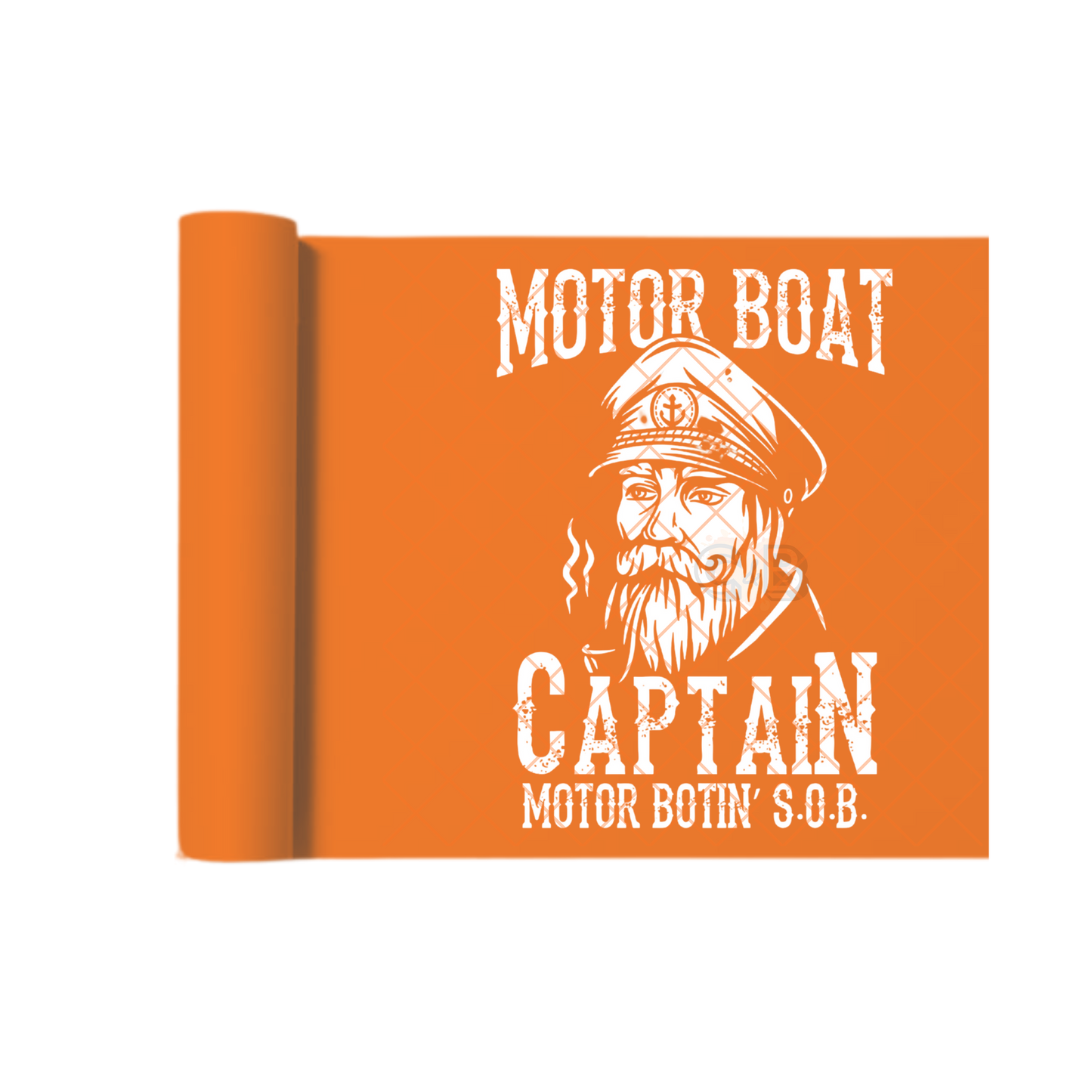 Motor Boat Captain DTF Transfer