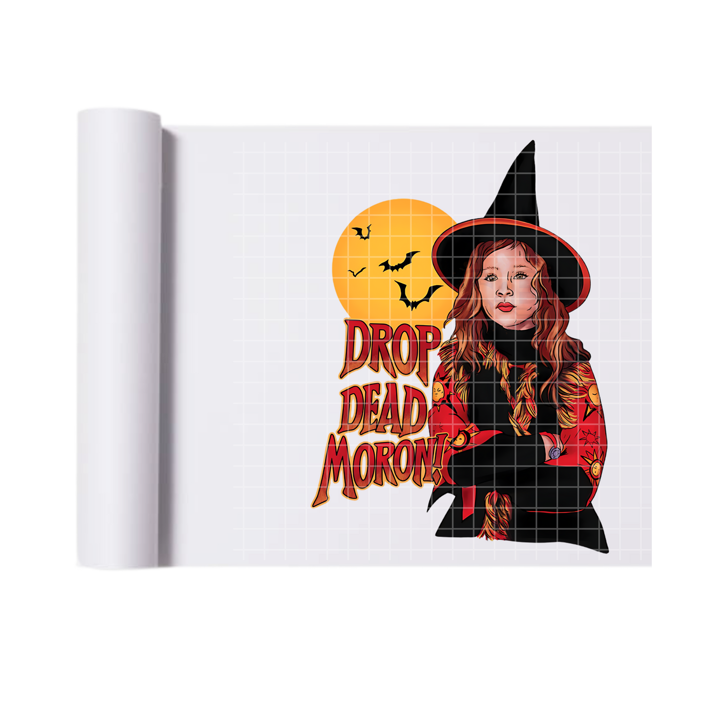 Drop Dead Moron Hocus Pocus DTF Transfer