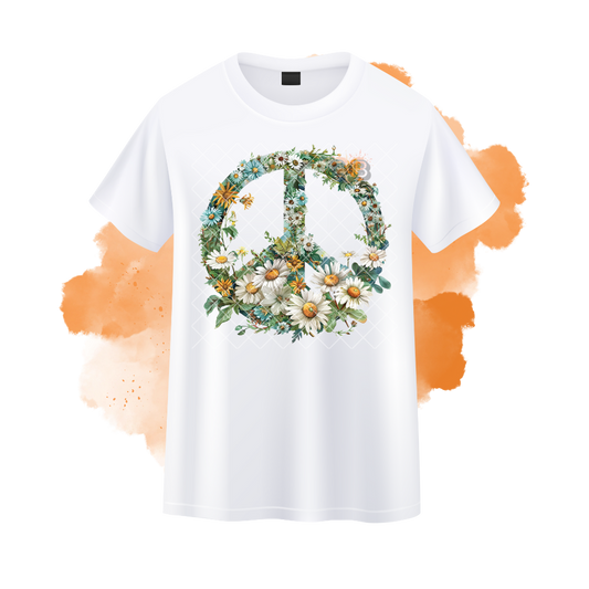 Daisy Peace Sign T-Shirt