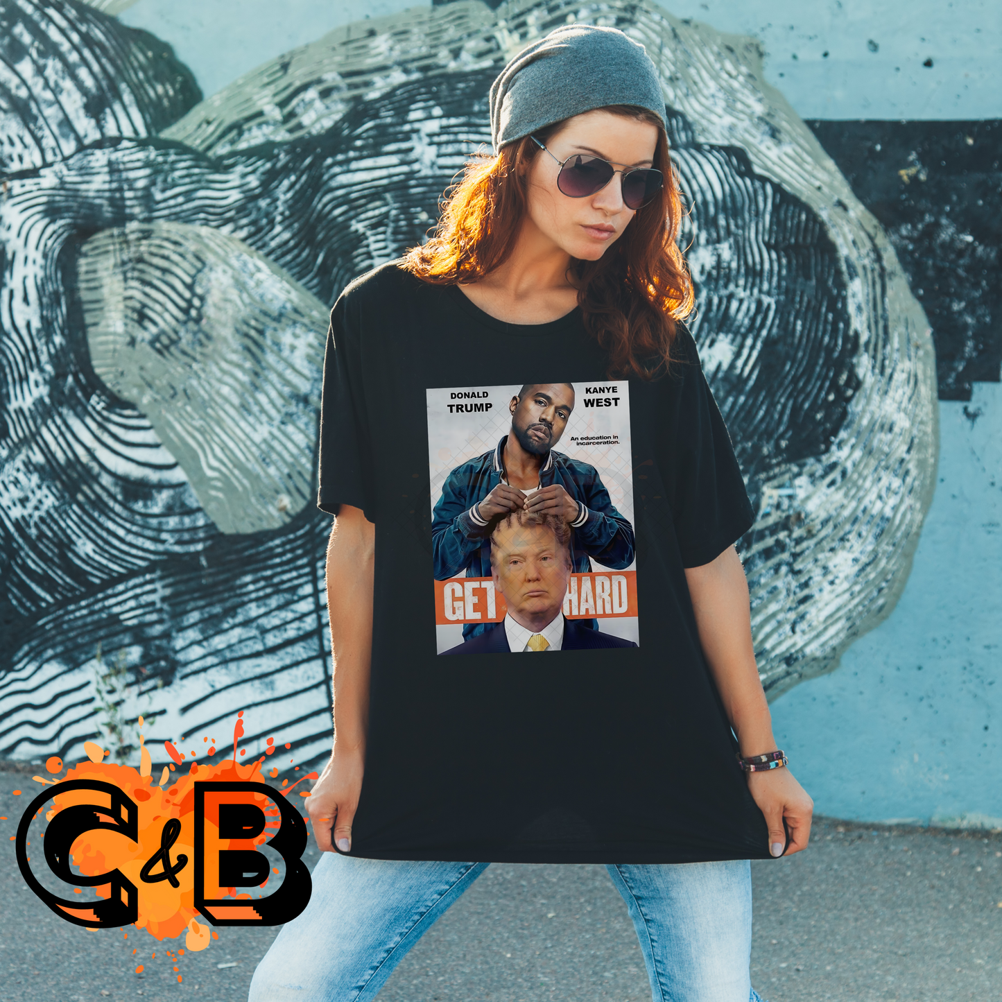 Get Hard Kanye Trump T-Shirt