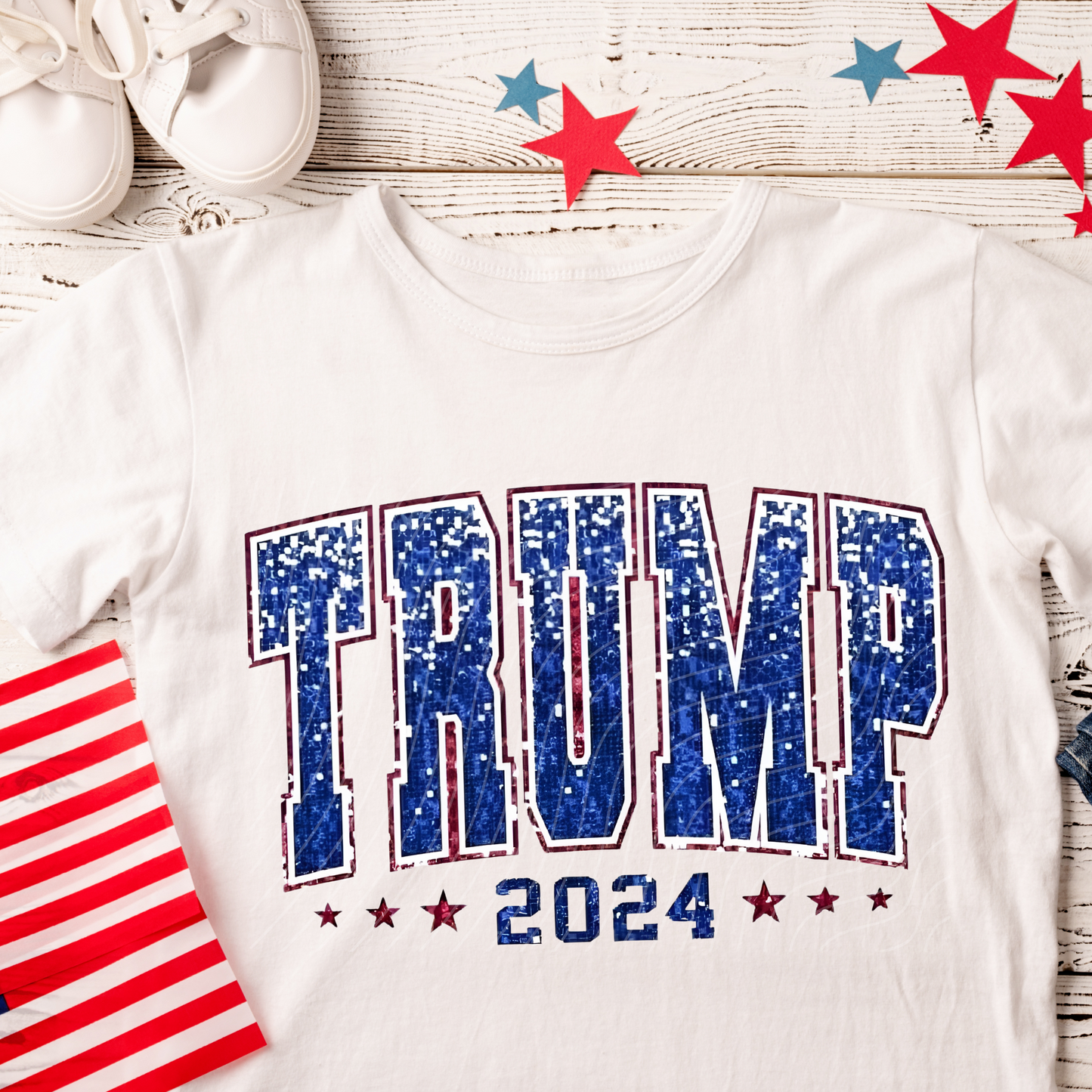 Glitter Trump T-Shirt