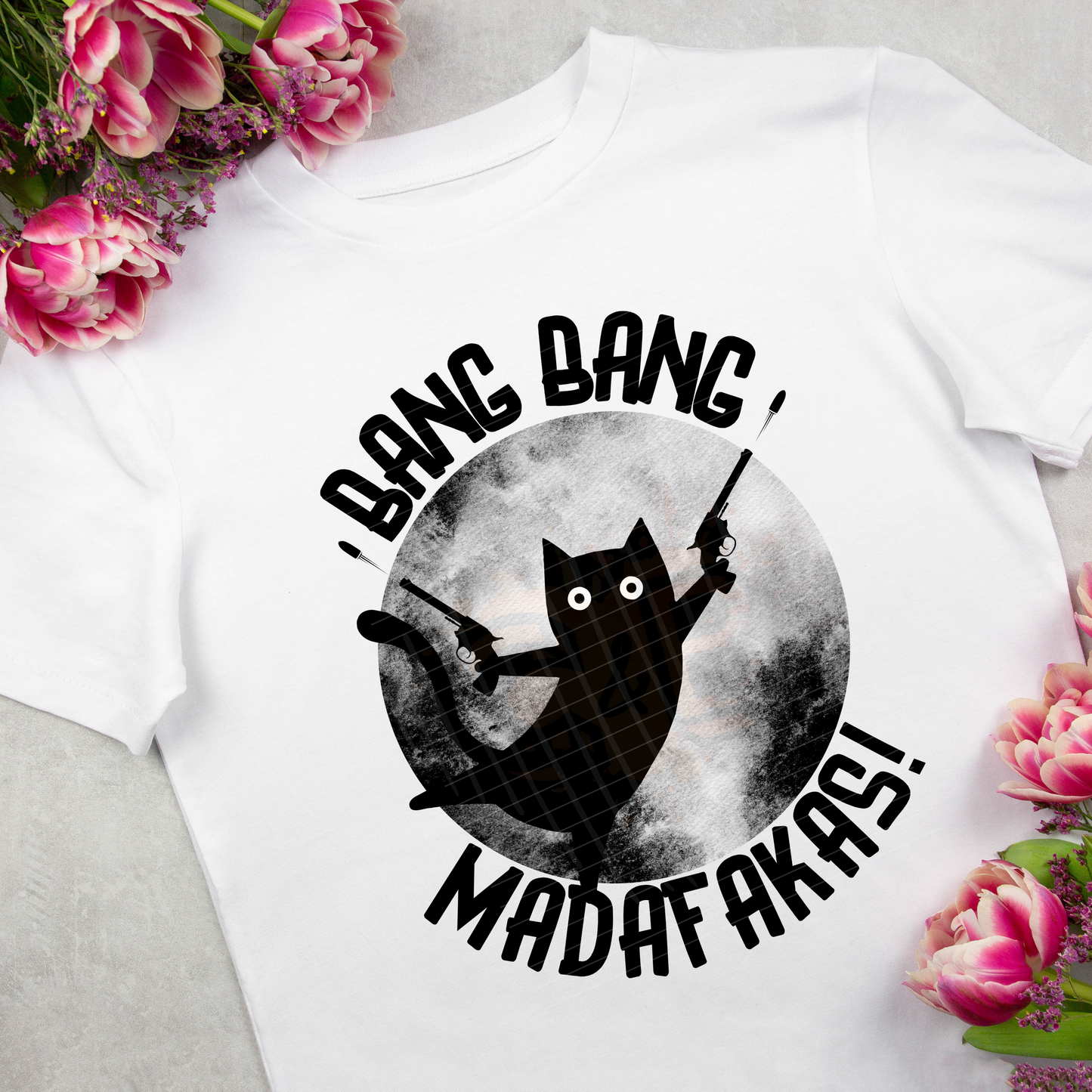 BANG BANG Cat T-Shirt