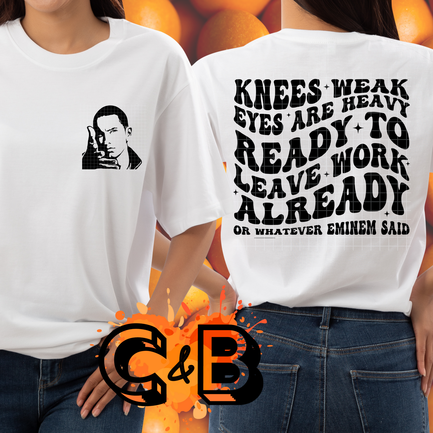 Knees Weak Eminem T-Shirt