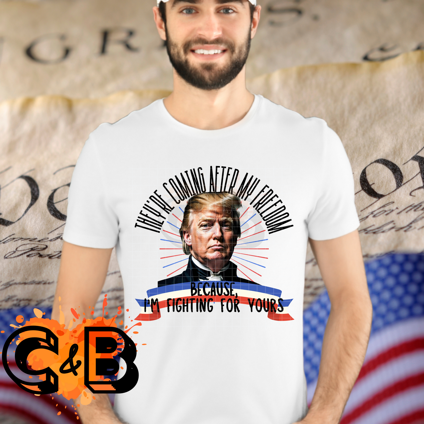 They're Coming After My Freedom Trump T-Shirt