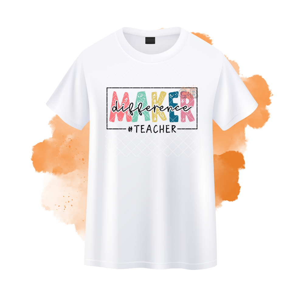 Difference Maker Teacher T-Shirt