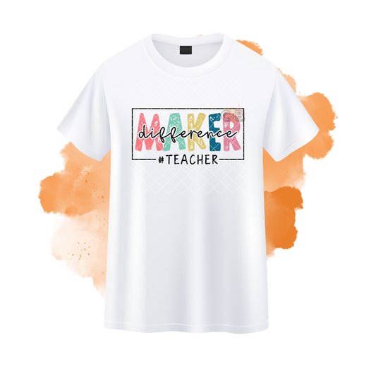 Difference Maker Teacher T-Shirt