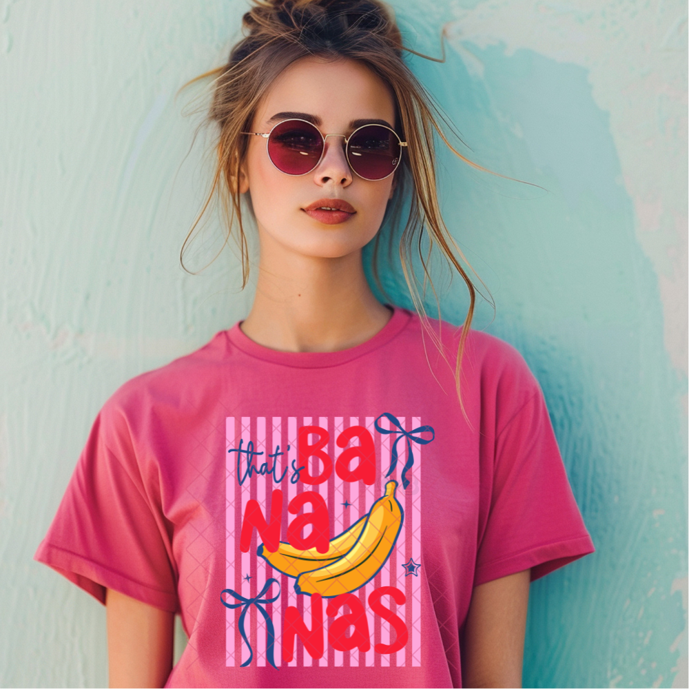 That's Bananas Lines - Premium Graphic T-Shirt for Casual Wear
