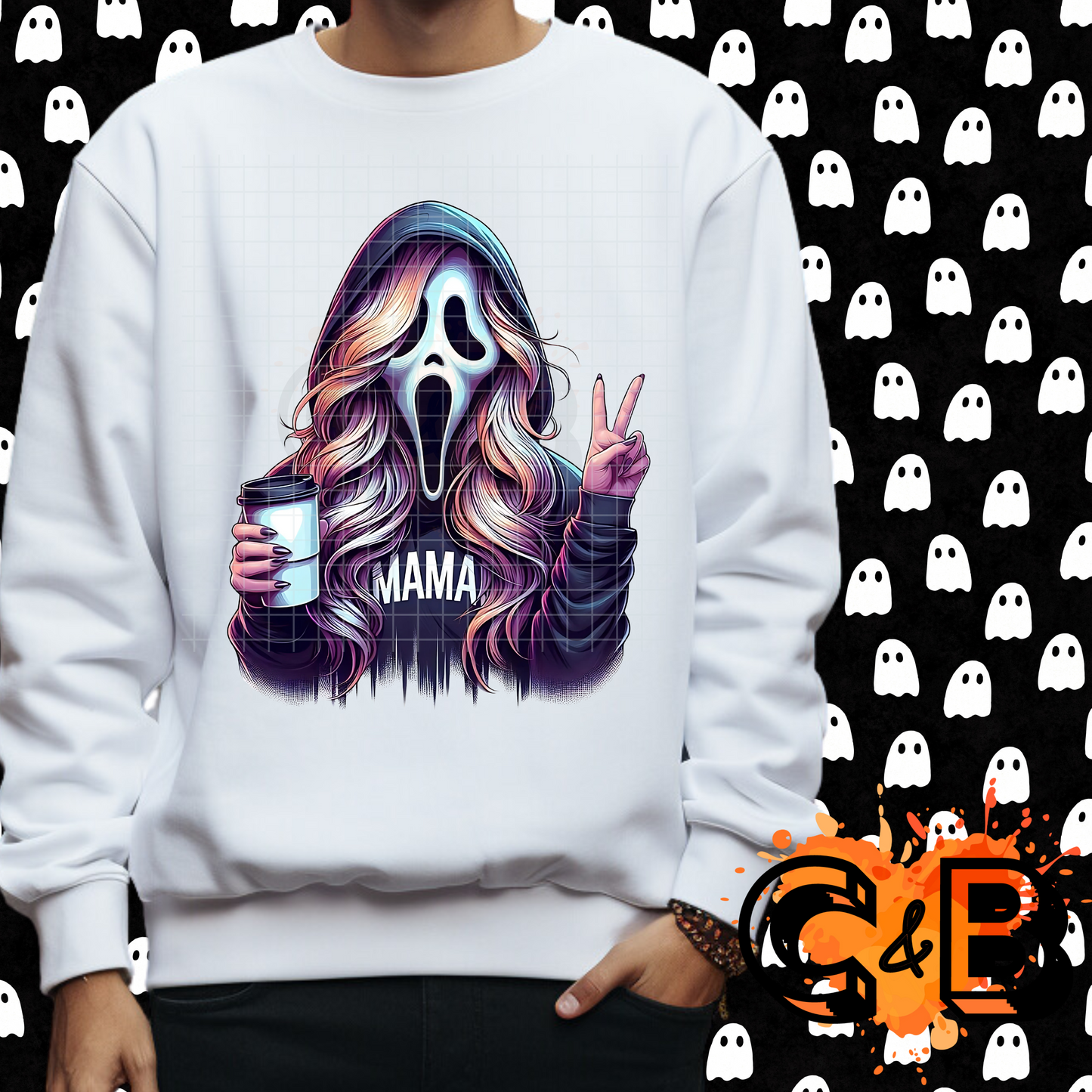 Ghostface MAMA Glam Hair T-Shirt