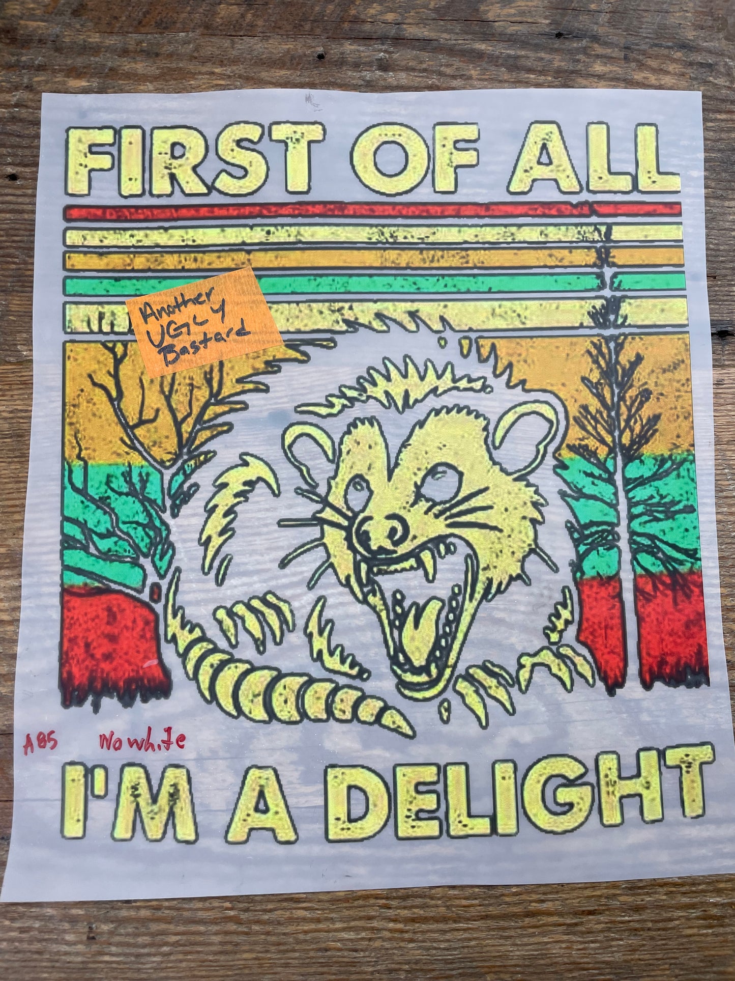 I’m a delight #A85 Discount Print