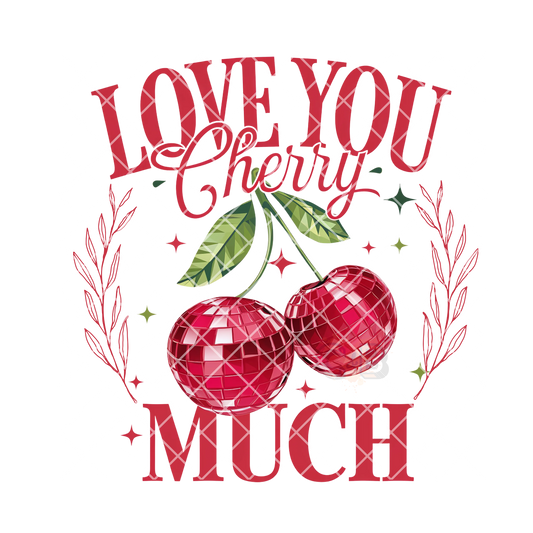 I love you cherry much PNG