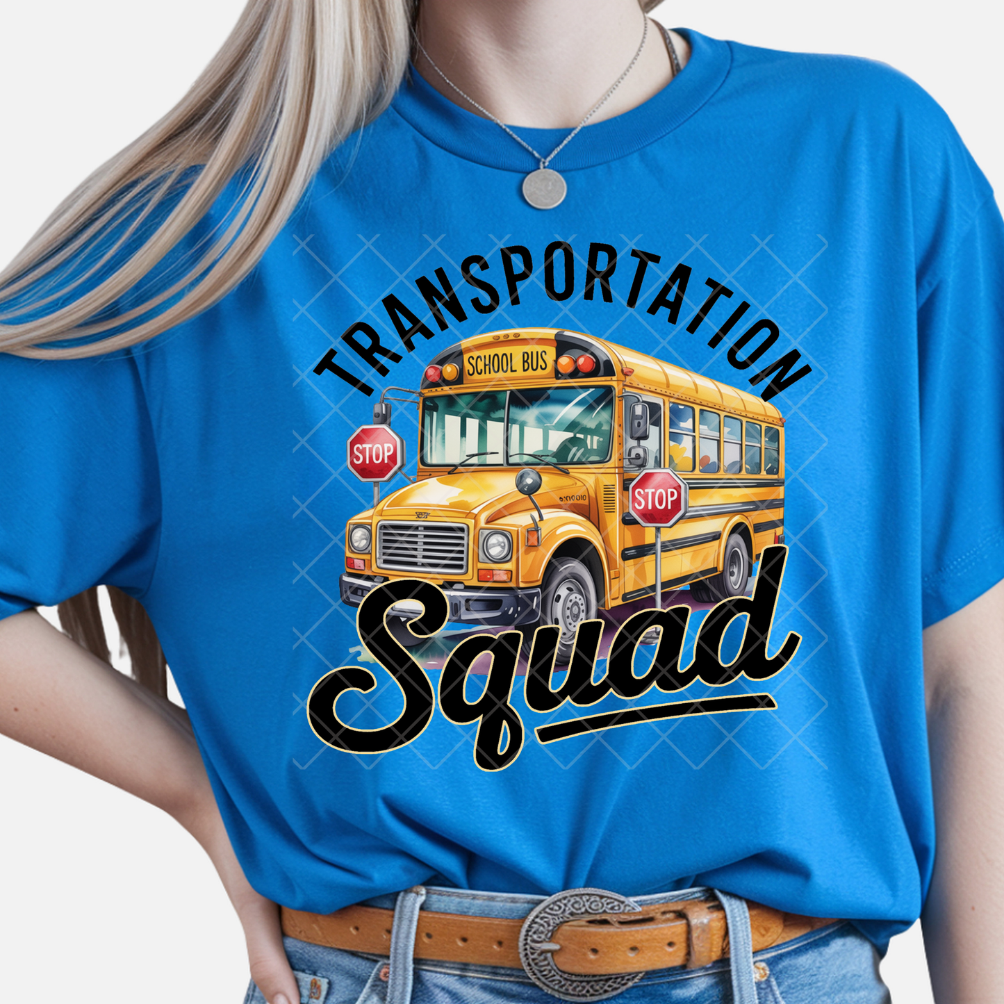 Transportation Club School Bus Driver - Premium Graphic T-Shirt for Casual Wear