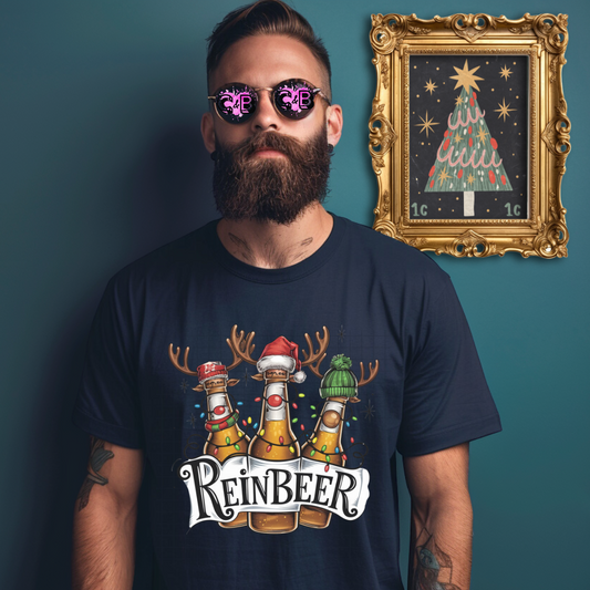 Reindeer Beer Squad T-Shirt