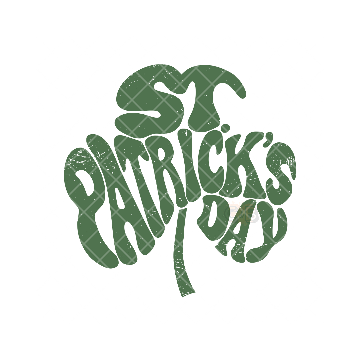 St. Patrick’s Day Clover Shape PNG