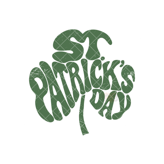 St. Patrick’s Day Clover Shape PNG