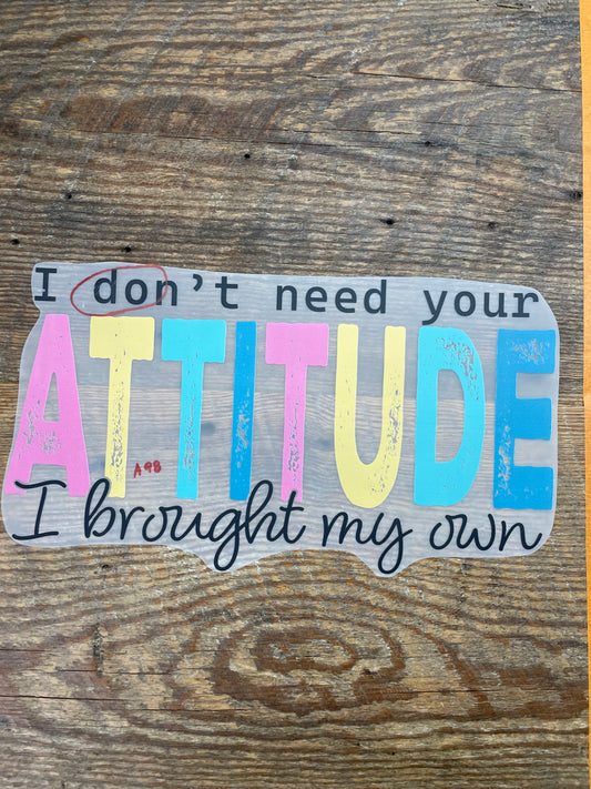 Attitude #A98 Discount Print