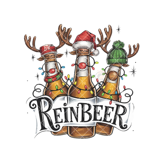 Reindeer Beer Squad PNG