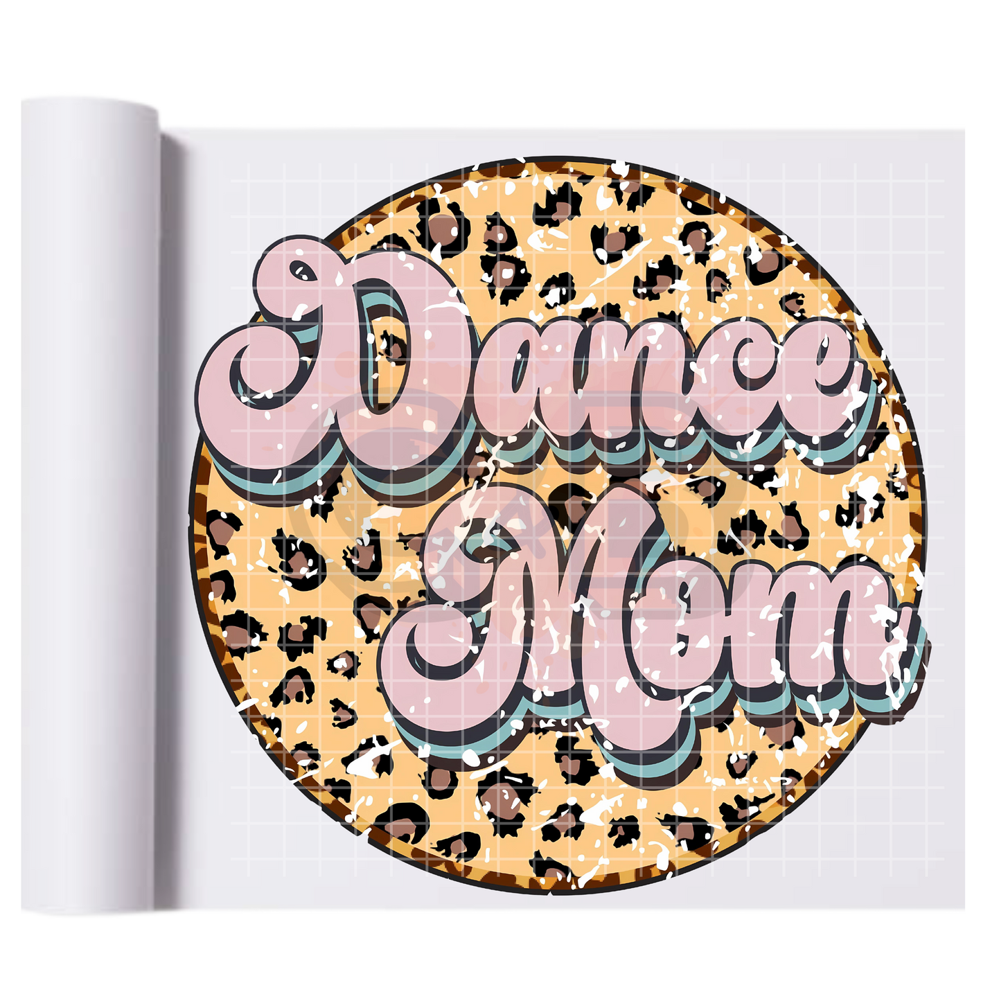 Dance Mom Cheetah Print DTF Transfer